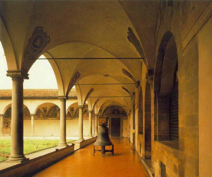 Fra Angelico View of the Convent of San Marco oil painting picture